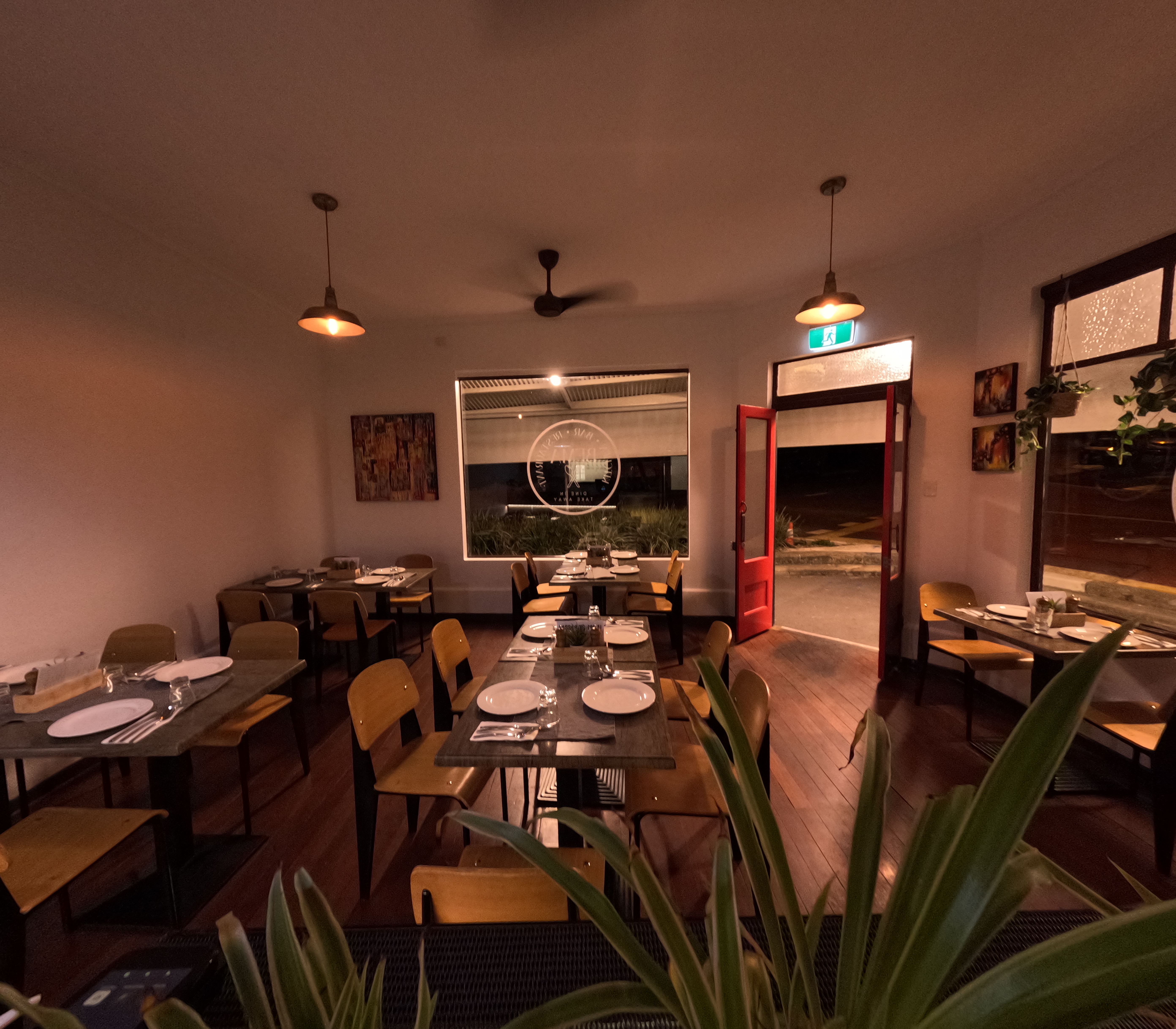 Bema Kitchen interior dining room — warm, intimate atmosphere